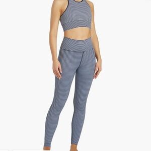 SPIRITUAL GANGSTER STRIPED LOVE SCULPT JACQUARD LEGGINGS🖤